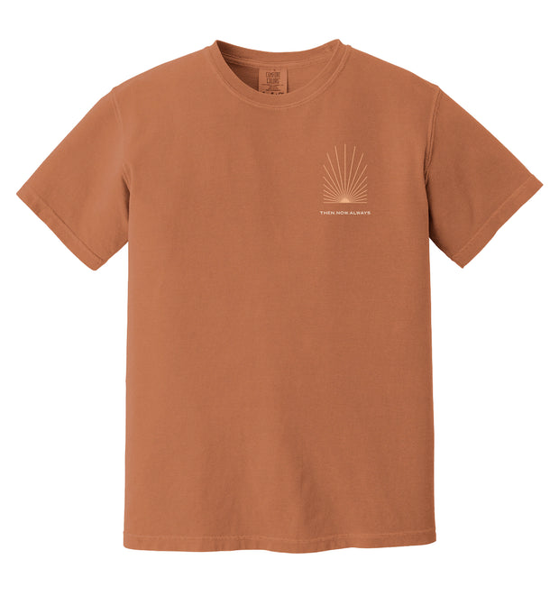 Leave Nothing Behind Tee- Rust
