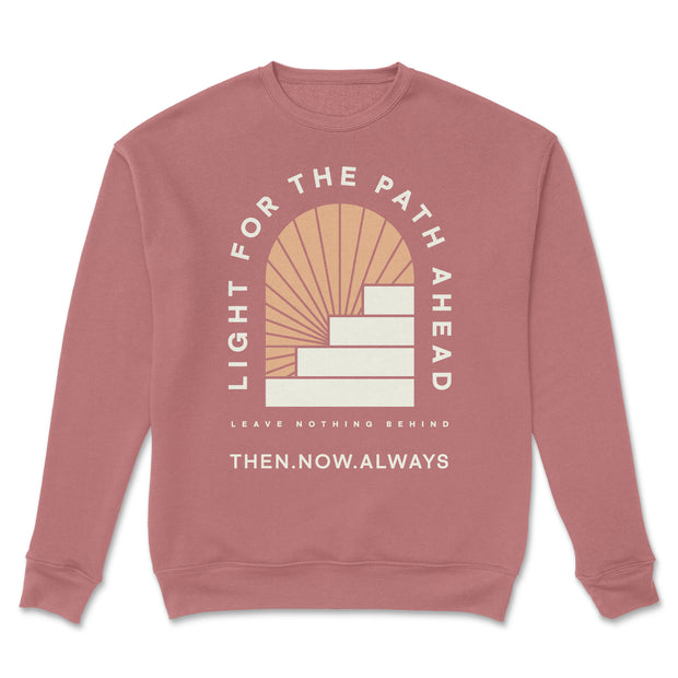 Light For The Path Sweater - Mauve
