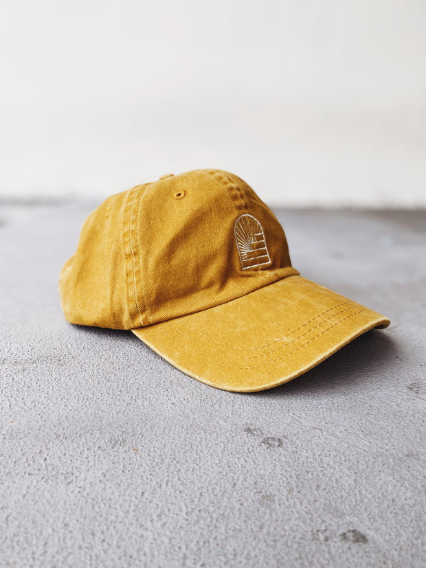 Light for the Path Hat- Faded Mustard