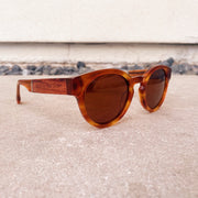 Gold Rounded Sunglasses