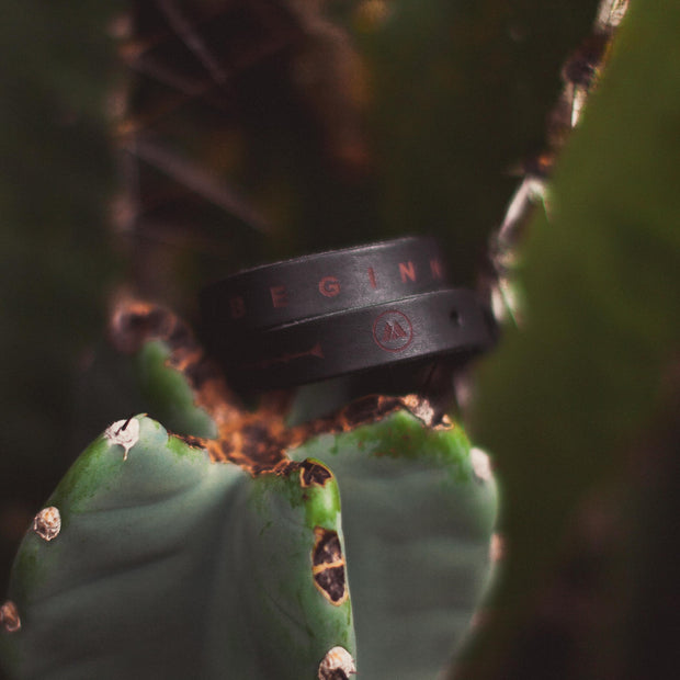 From Beginning To End Leather Bracelet