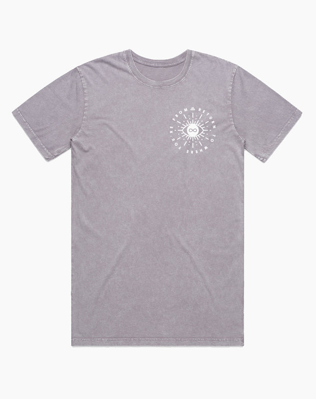 Return Tee- Orchid